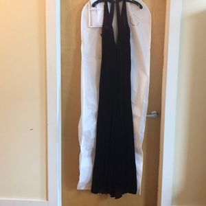 Stunning cranberry gala dress